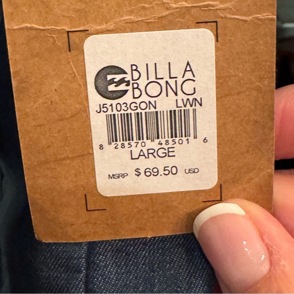 Billabong Denim Button-Up Shirt - Picture 2 of 2